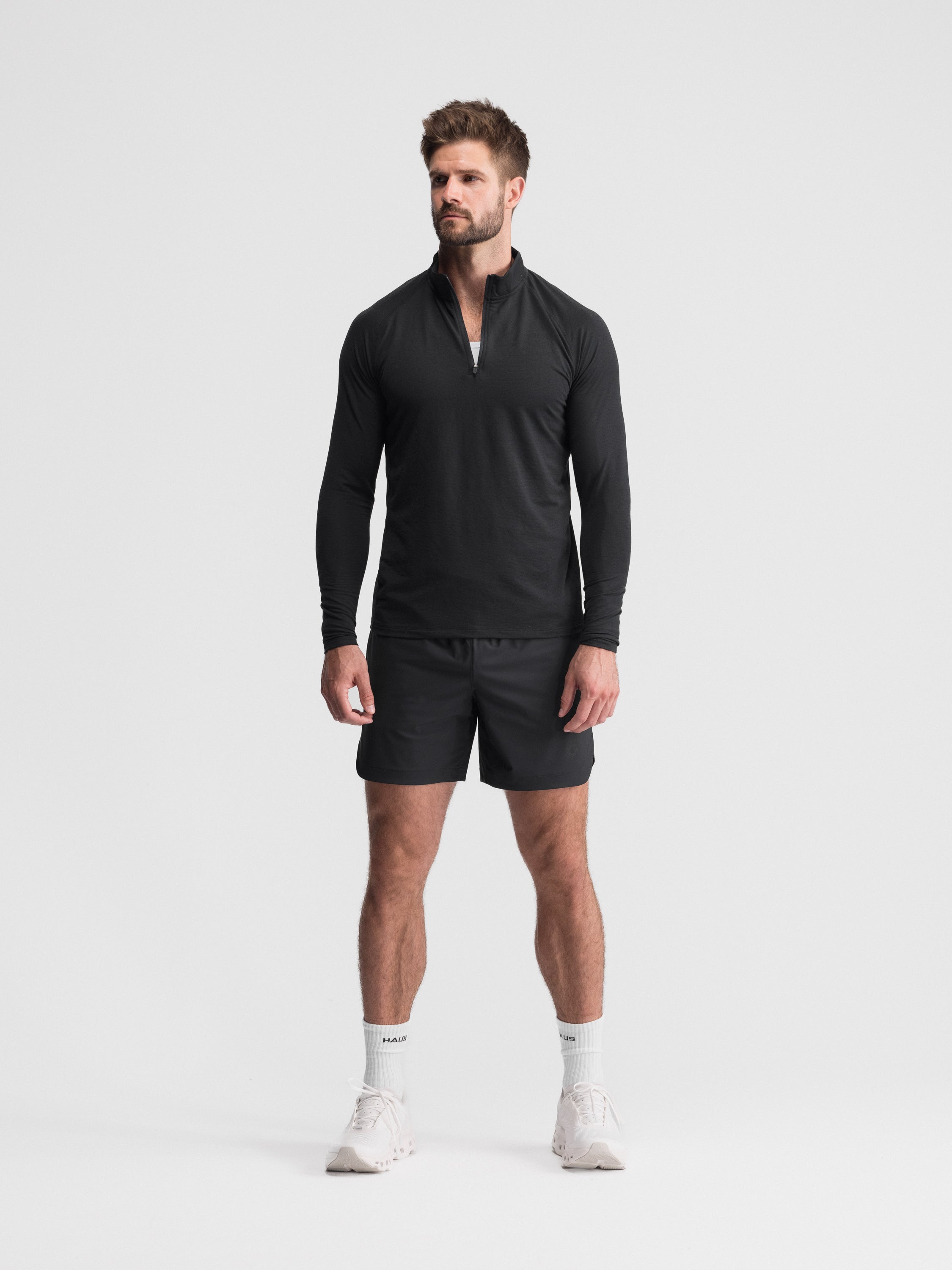 Men's Performance Quarter Zip Sweater | Haus