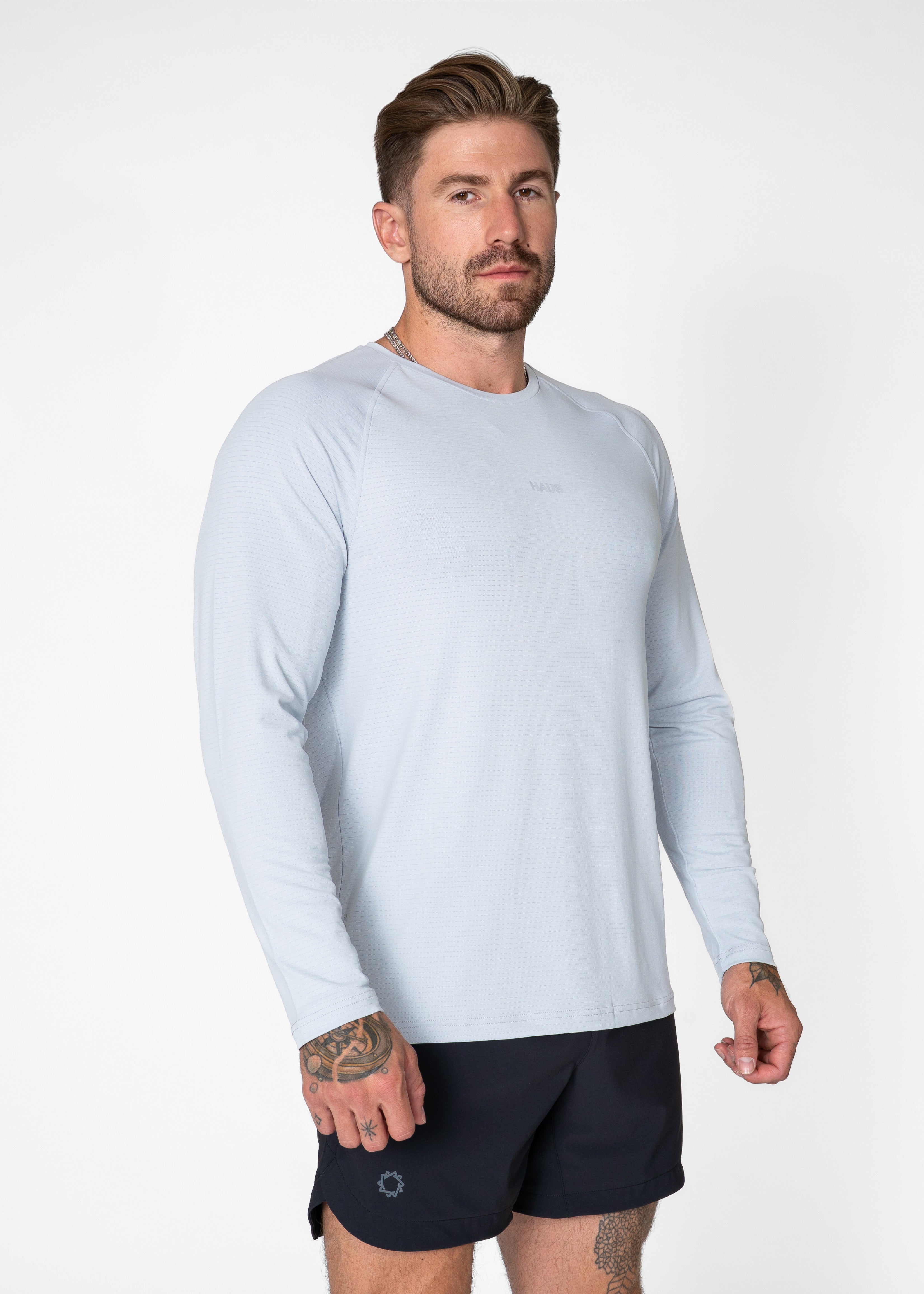 Essentials Long Sleeve Athletic Fitted Tee Bundle