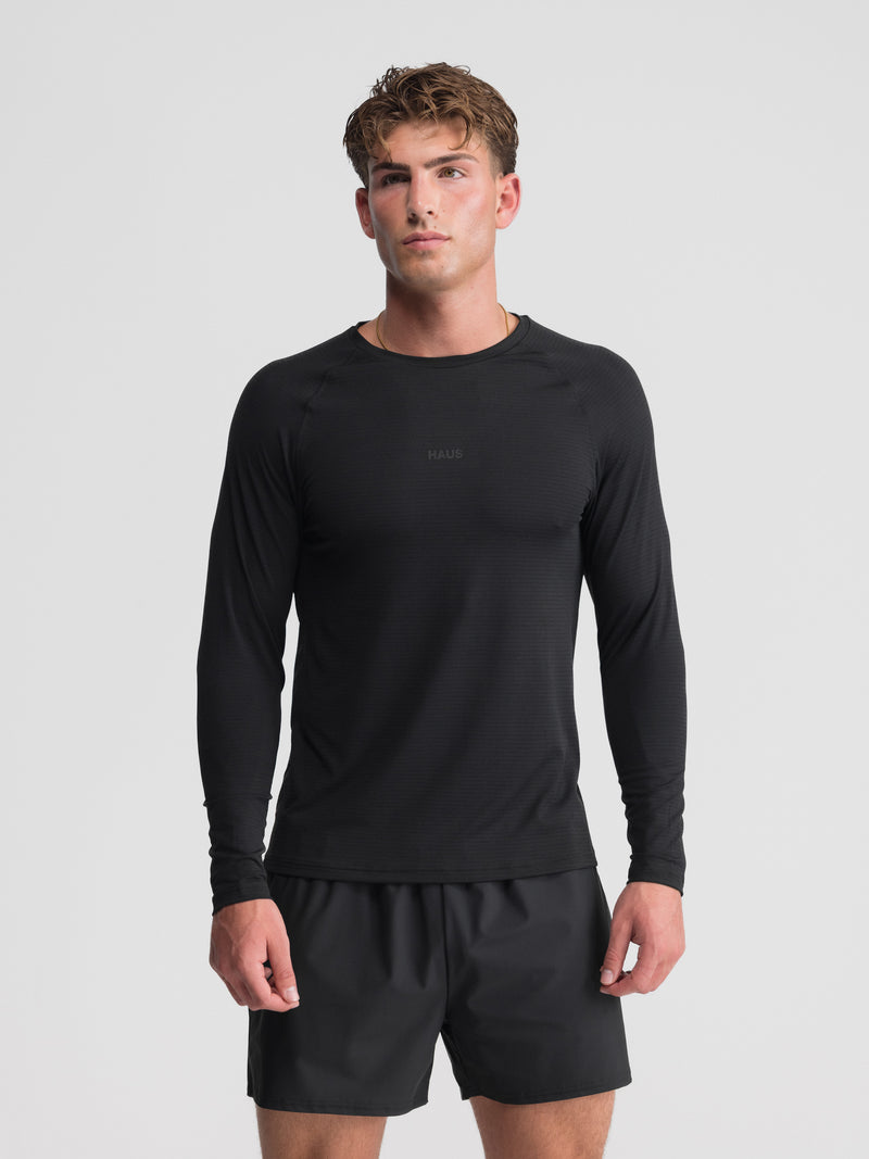 Essentials Long Sleeve Athletic Fitted Tee