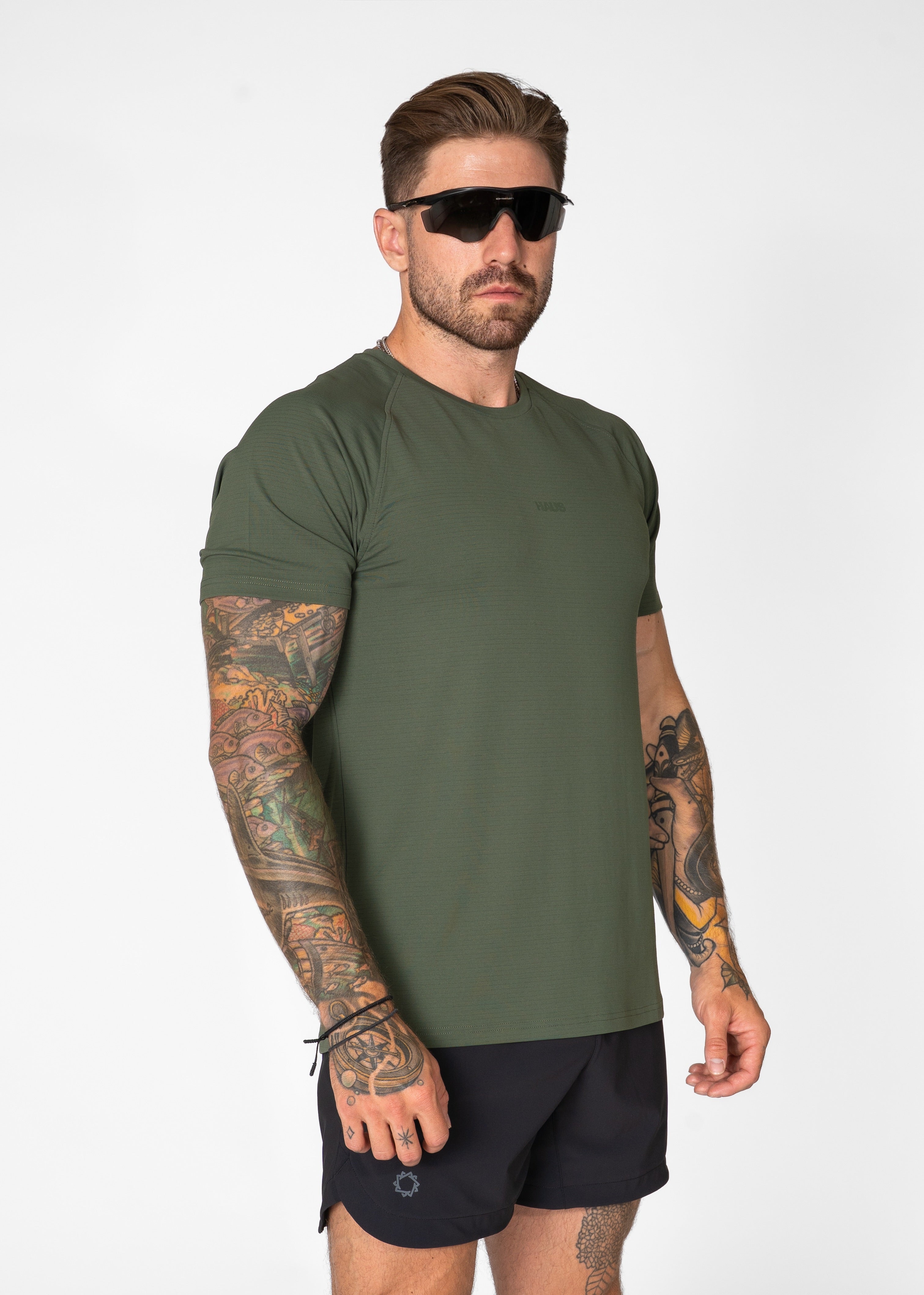 Essentials Short Sleeve Athletic Fitted Tee Bundle
