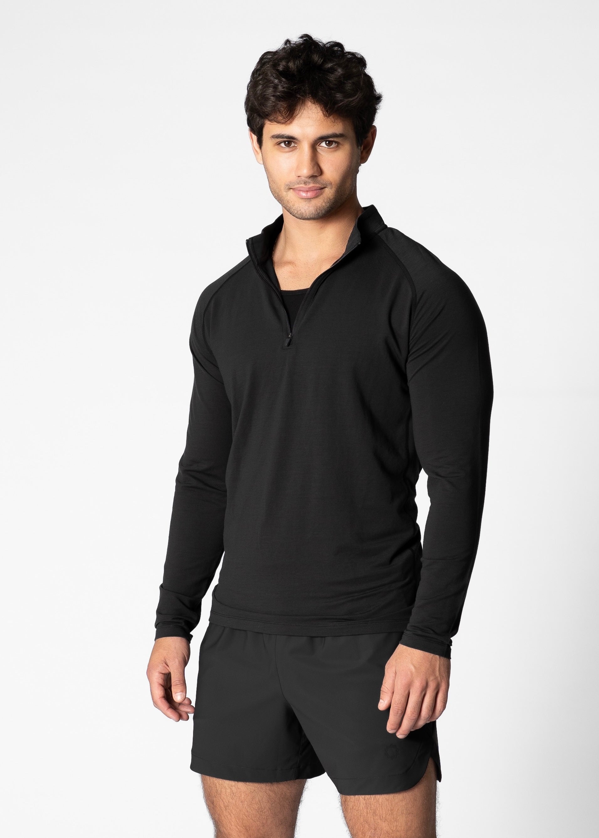 Men's Performance Quarter Zip Sweater | Haus