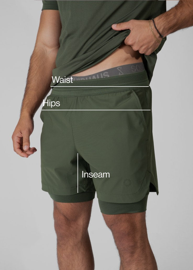 Core Hybrid Liner Shorts 5" Inseam