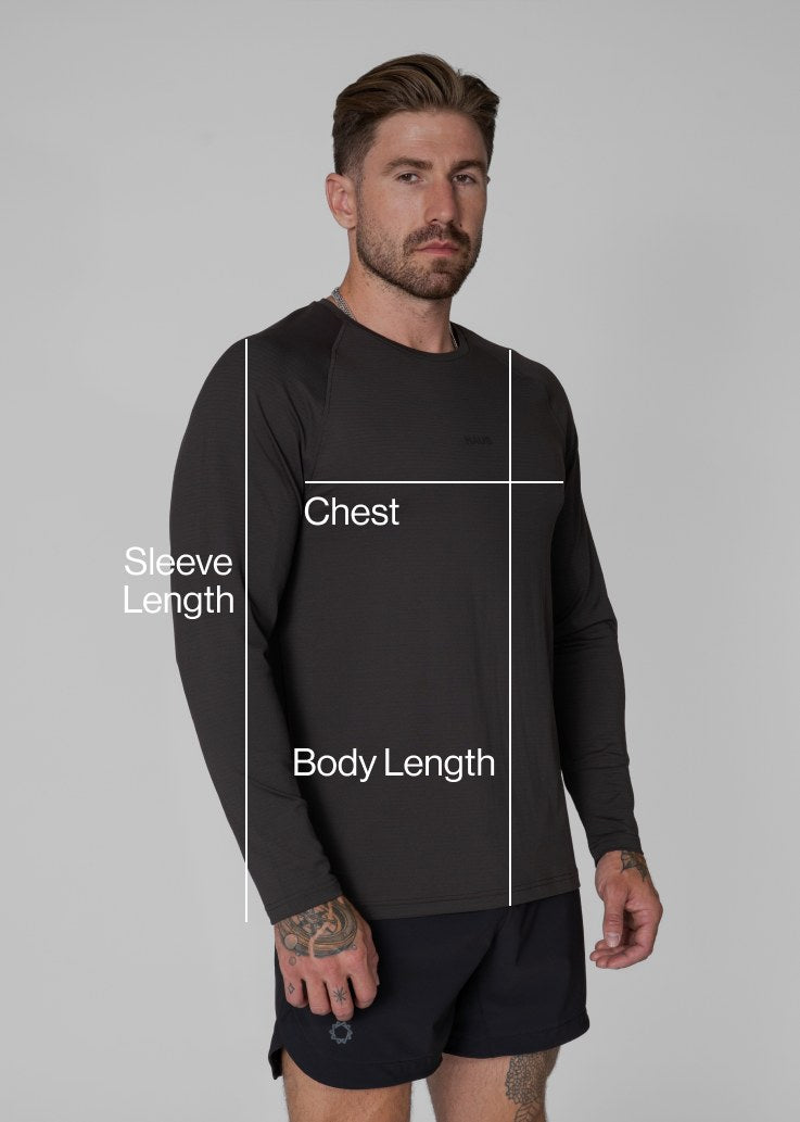 Essentials Long Sleeve Athletic Fitted Tee