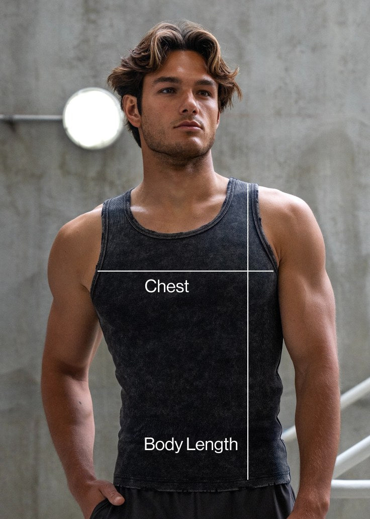 Premium Ultra-Soft Cotton Distressed Fitted Tank 2 Pack
